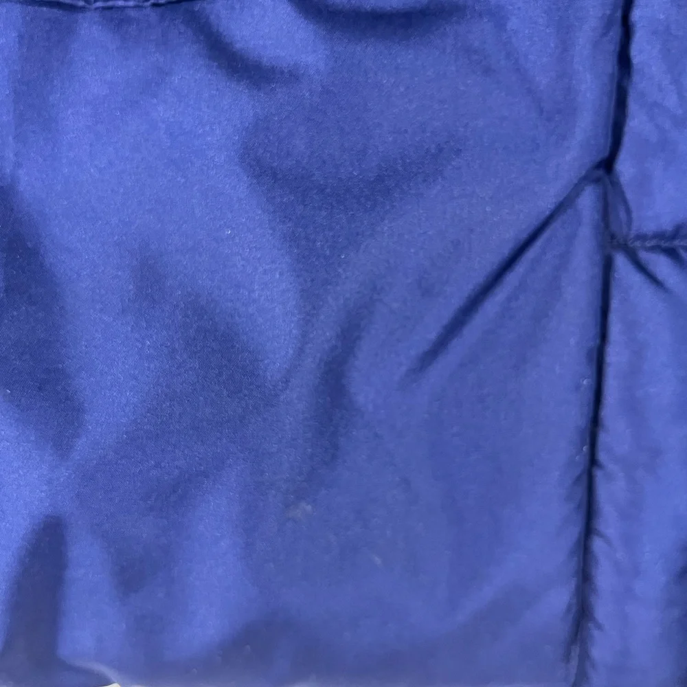 VTG 2010 OLD NAVY PUFFER COAT ZIP FRONT HIDDEN HOOD‎ UNISEX XXL NAVY PREOWNED